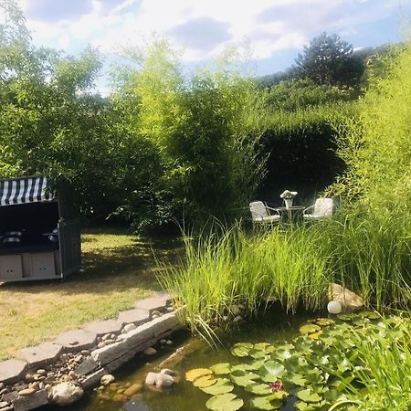 Modernes Ferienhaus Sauerblick Langsur Esterno foto