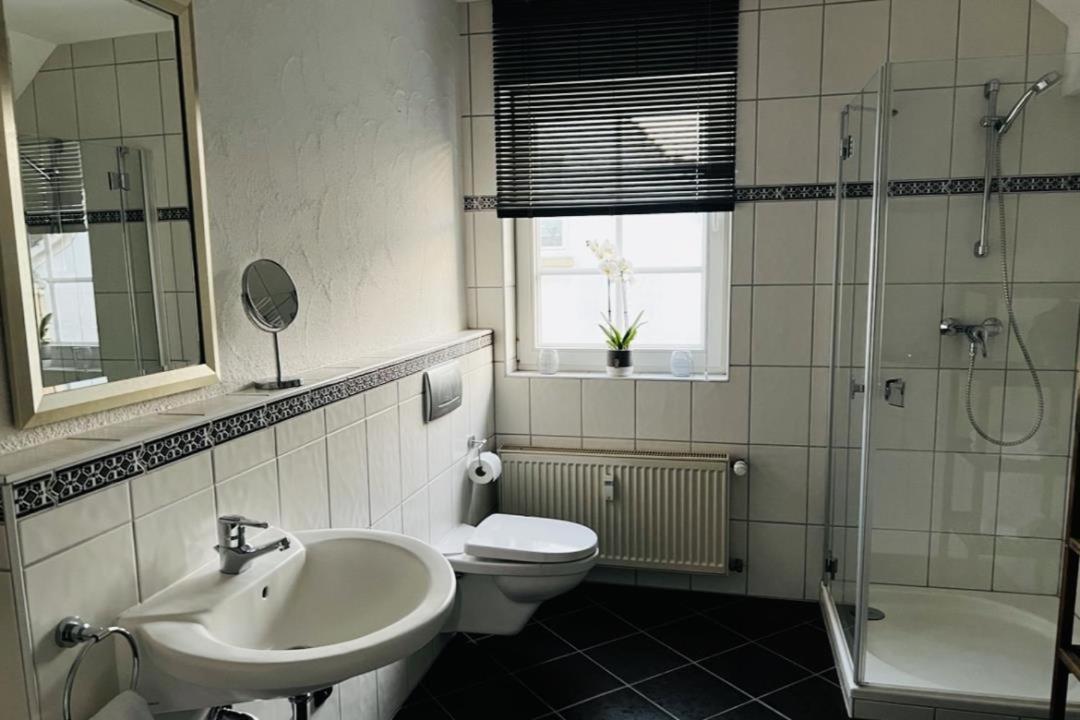 Modernes Ferienhaus Sauerblick Langsur Esterno foto