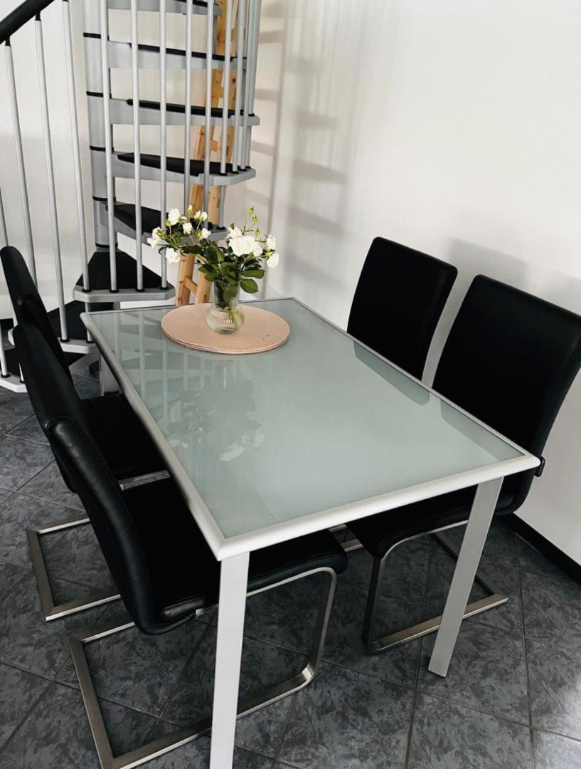 Modernes Ferienhaus Sauerblick Langsur Esterno foto